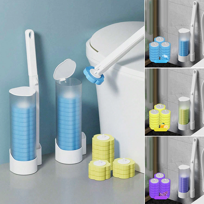 💕Household Wall-mounted Disposable Toilet Cleaning Brush✨