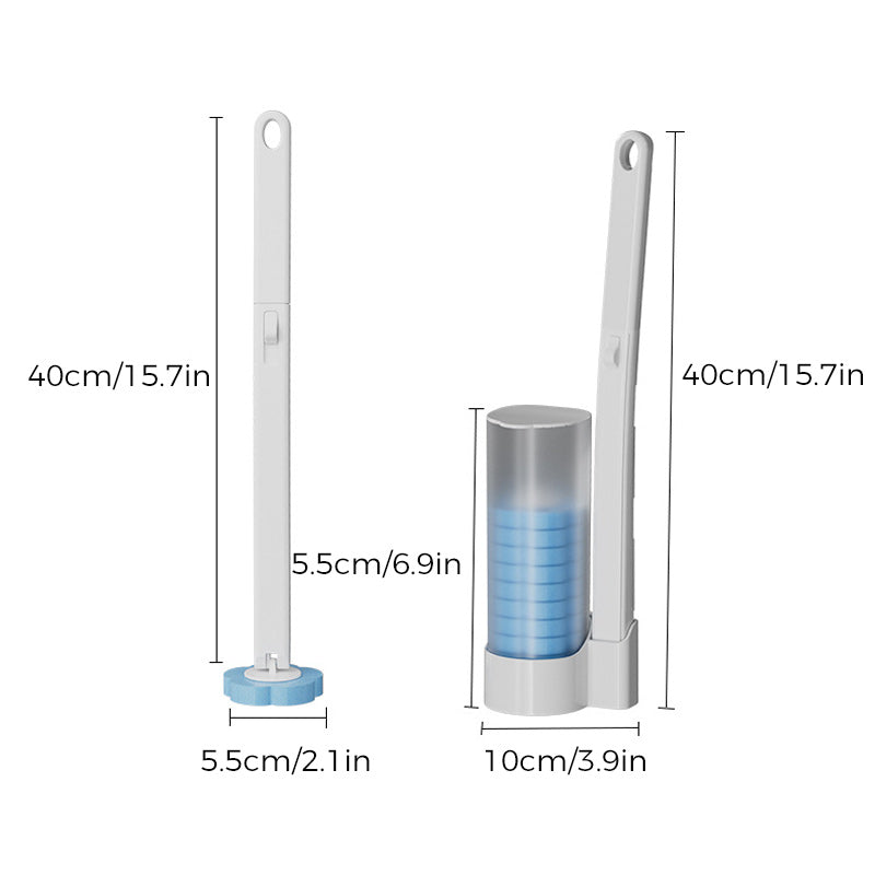 💕Household Wall-mounted Disposable Toilet Cleaning Brush✨