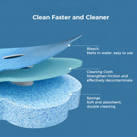 💕Household Wall-mounted Disposable Toilet Cleaning Brush✨