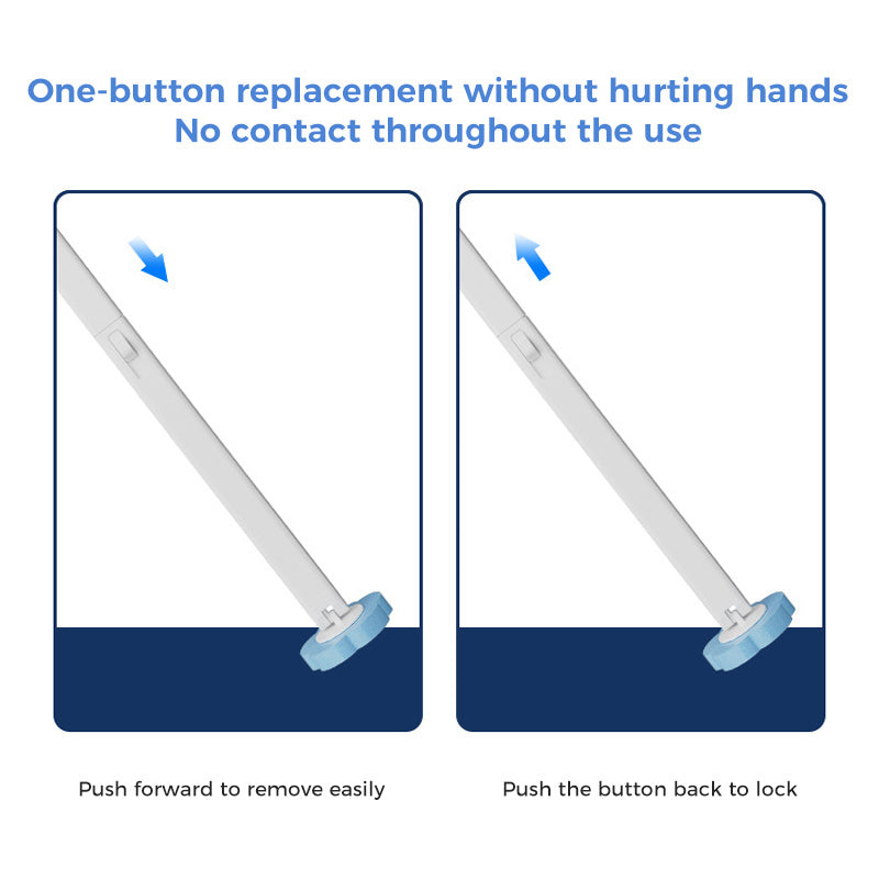 💕Household Wall-mounted Disposable Toilet Cleaning Brush✨
