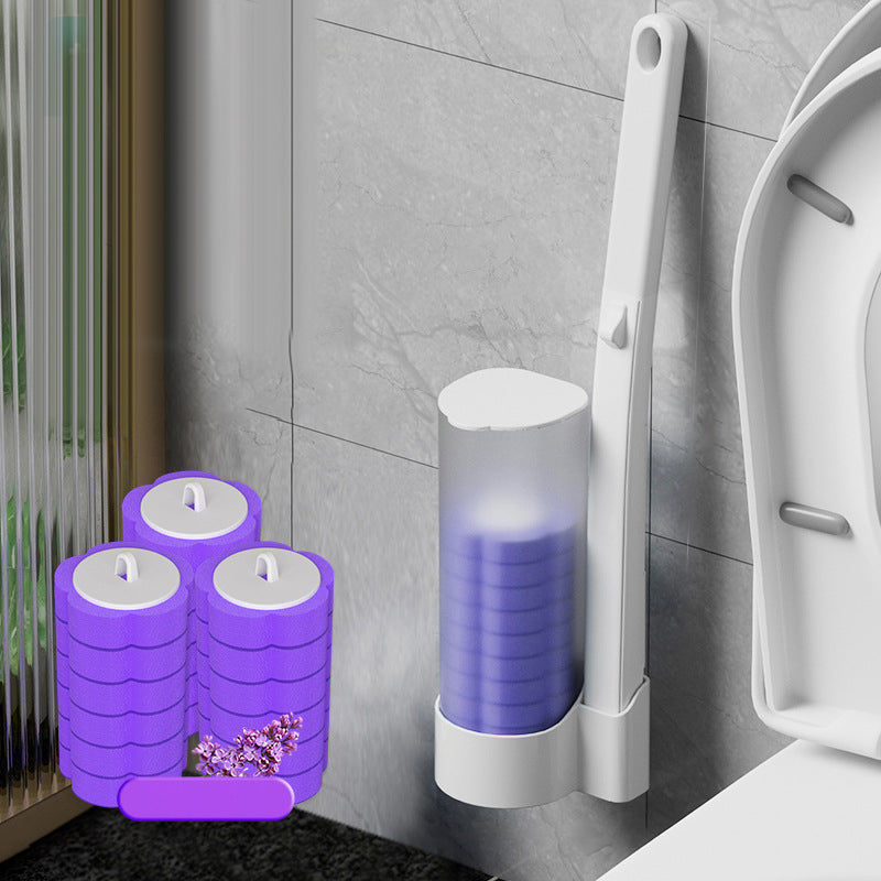 💕Household Wall-mounted Disposable Toilet Cleaning Brush✨