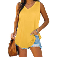 🔥2025 HOT SALE 50% OFF⏳All-match V-Neck Solid Color Vest