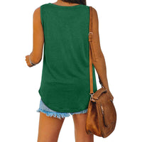 🔥2025 HOT SALE 50% OFF⏳All-match V-Neck Solid Color Vest