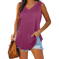🔥2025 HOT SALE 50% OFF⏳All-match V-Neck Solid Color Vest