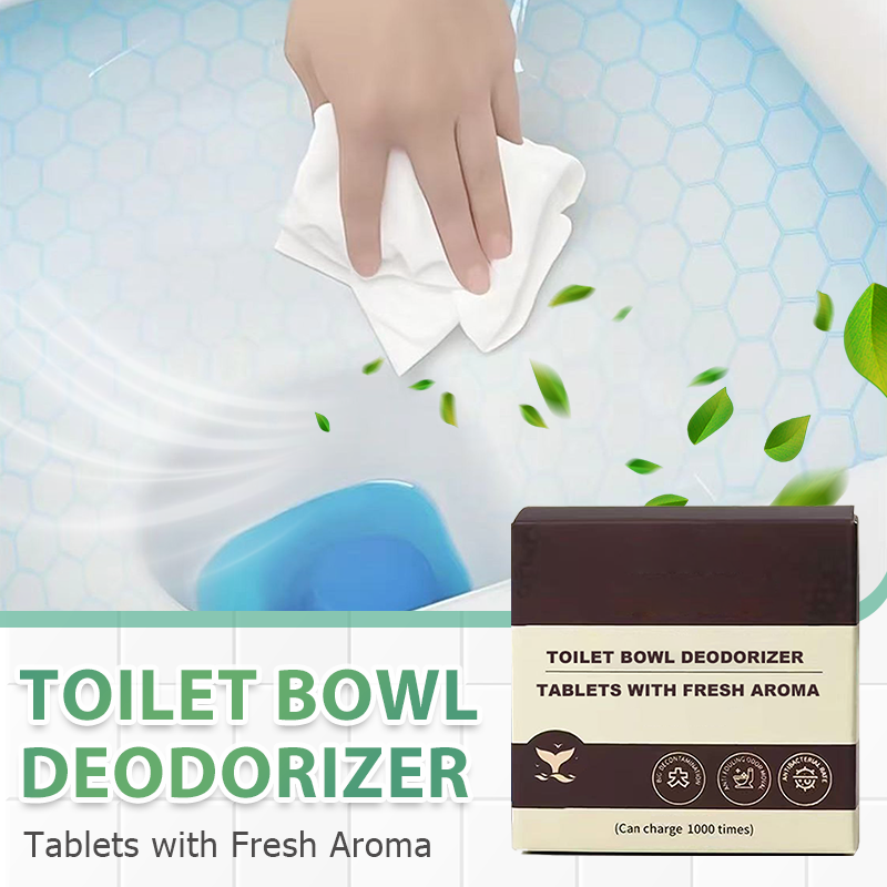 🌸Buy 3 Get 2 Free🌸Toilet Bowl Deodorizer Tablets with Fresh Aroma (1 tablet = 3 regular tablets) 🚽🧼