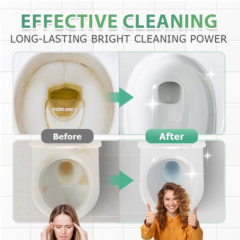 🌸Buy 3 Get 2 Free🌸Toilet Bowl Deodorizer Tablets with Fresh Aroma (1 tablet = 3 regular tablets) 🚽🧼