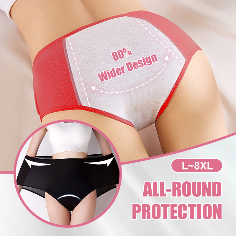 Women's High Waist Leak Proof Panties for Menstruation888