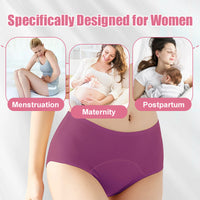Women's High Waist Leak Proof Panties for Menstruation888