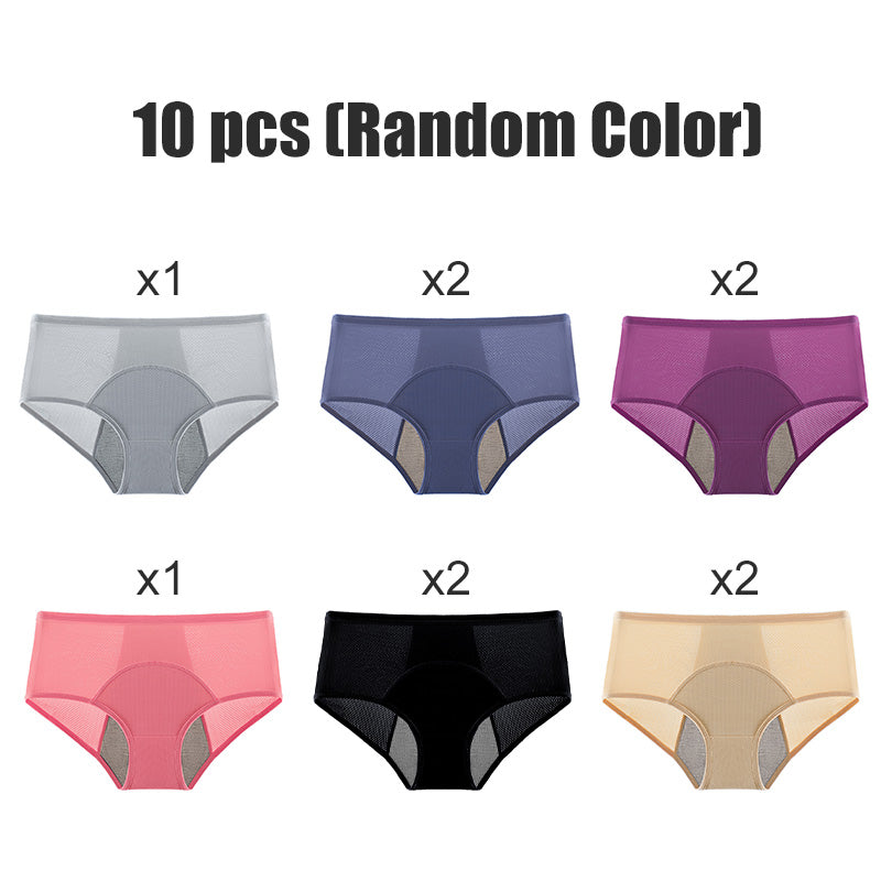 Women's High Waist Leak Proof Panties for Menstruation888