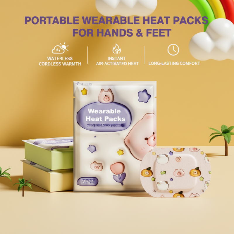 🎅 Compresas Térmicas Portátiles para Manos y Pies - ¡El acompañante perfecto para Navidad! ❄️🎄