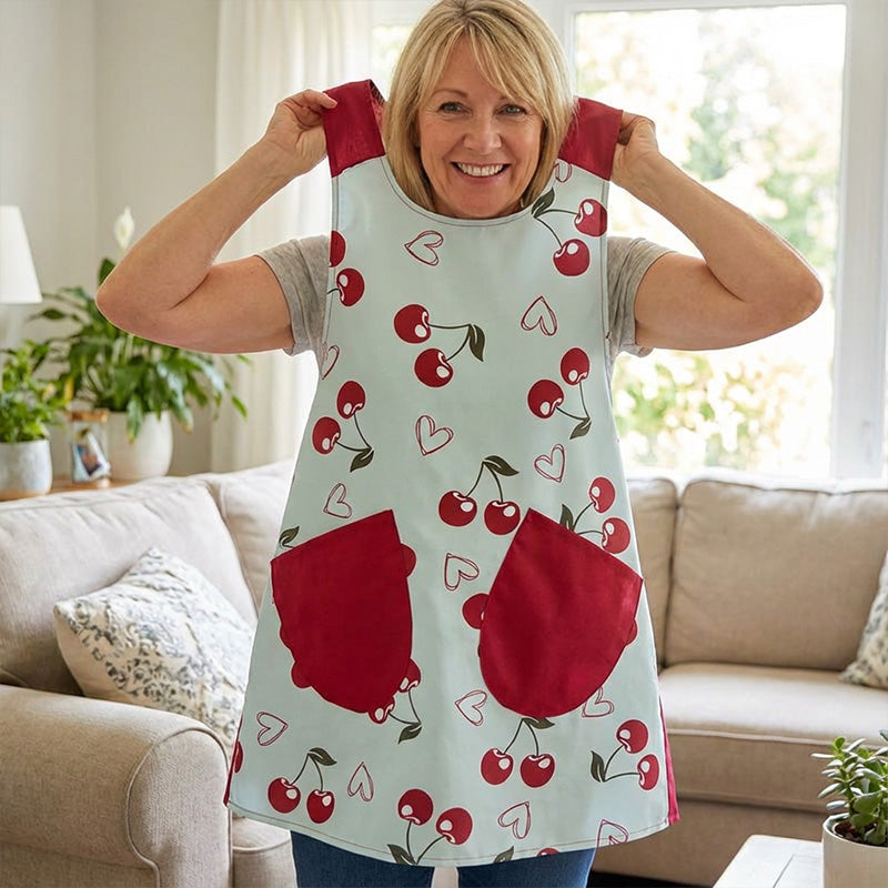 Women's Cross-Back Slip-On Apron