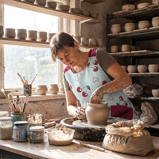 Women's Cross-Back Slip-On Apron