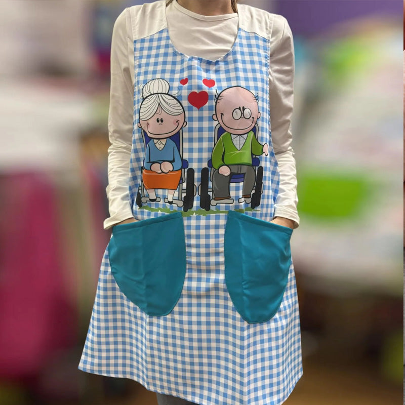 Women's Cross-Back Slip-On Apron