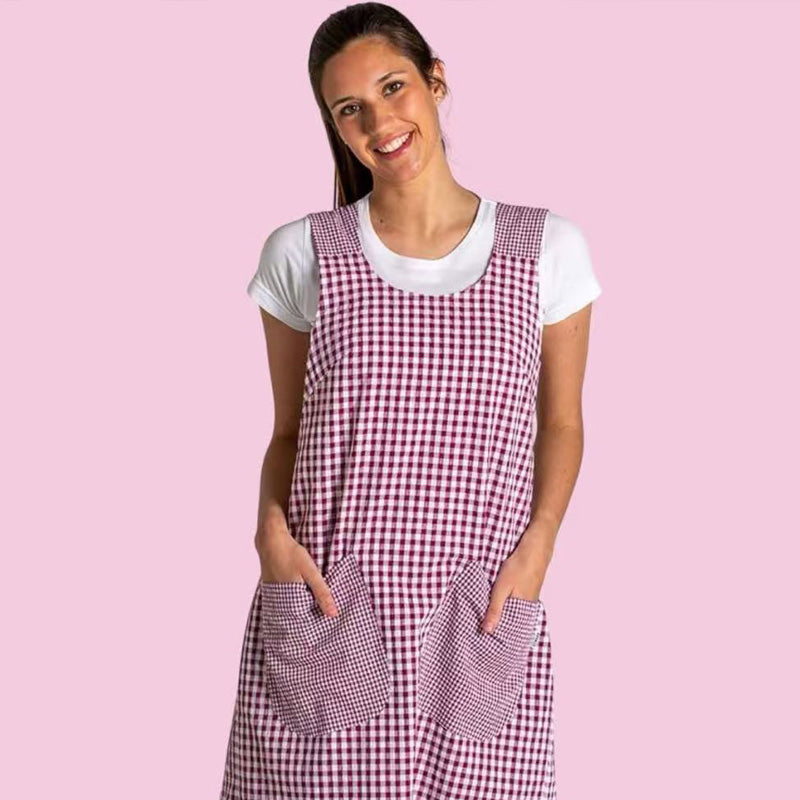 Women's Cross-Back Slip-On Apron