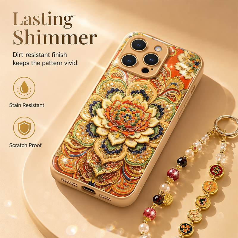 Chinese Mandala Style Phone Cover