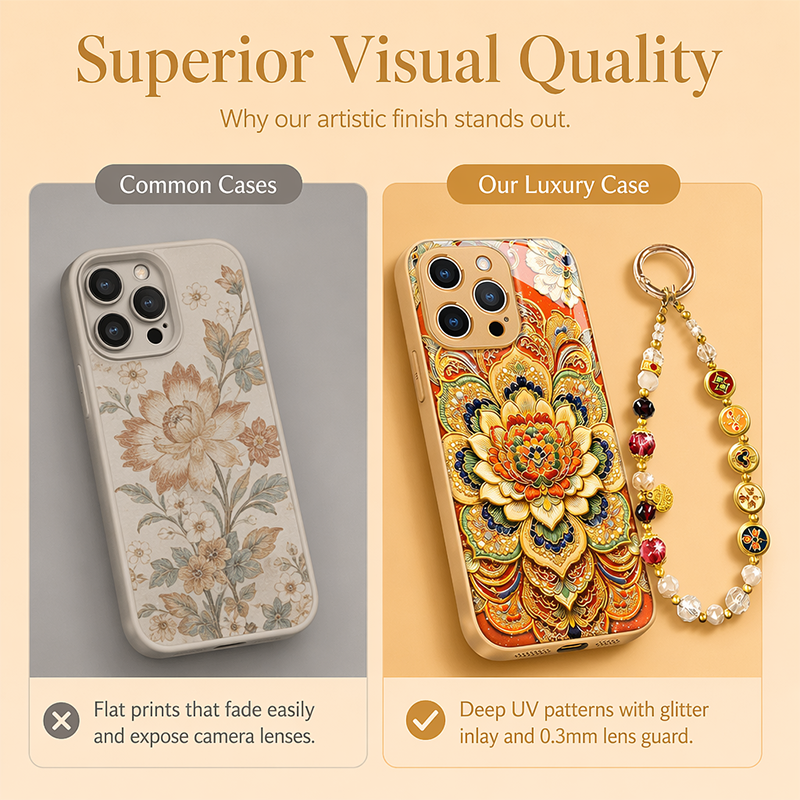Chinese Mandala Style Phone Cover