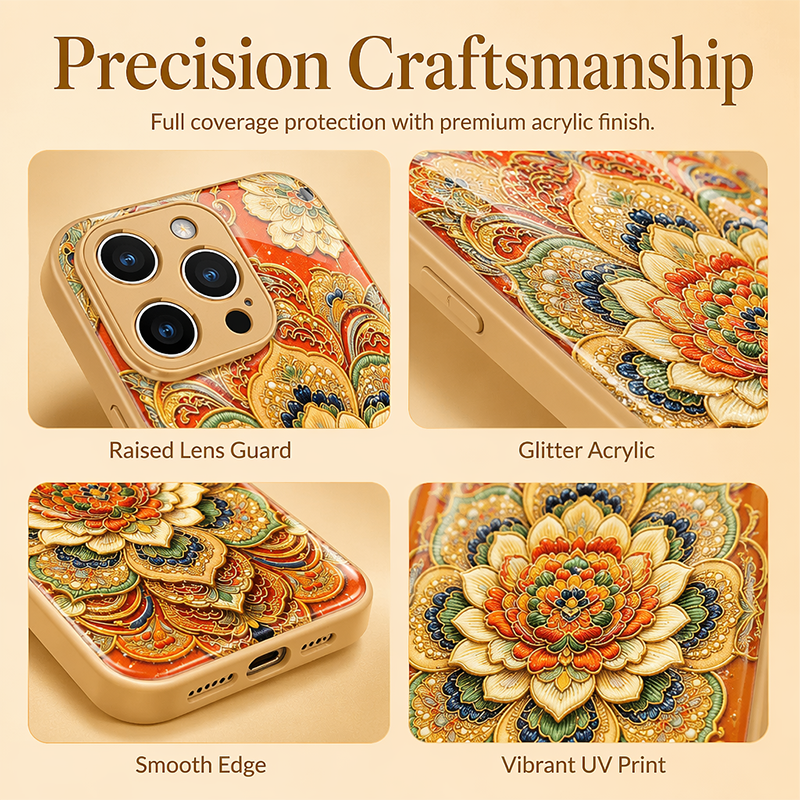 Chinese Mandala Style Phone Cover