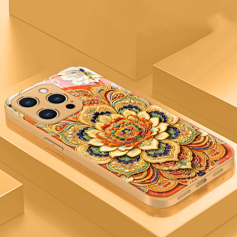 Chinese Mandala Style Phone Cover