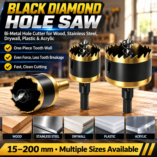 Multi-Purpose Hole Saw Drill Bit for Wood, Drywall and Metal