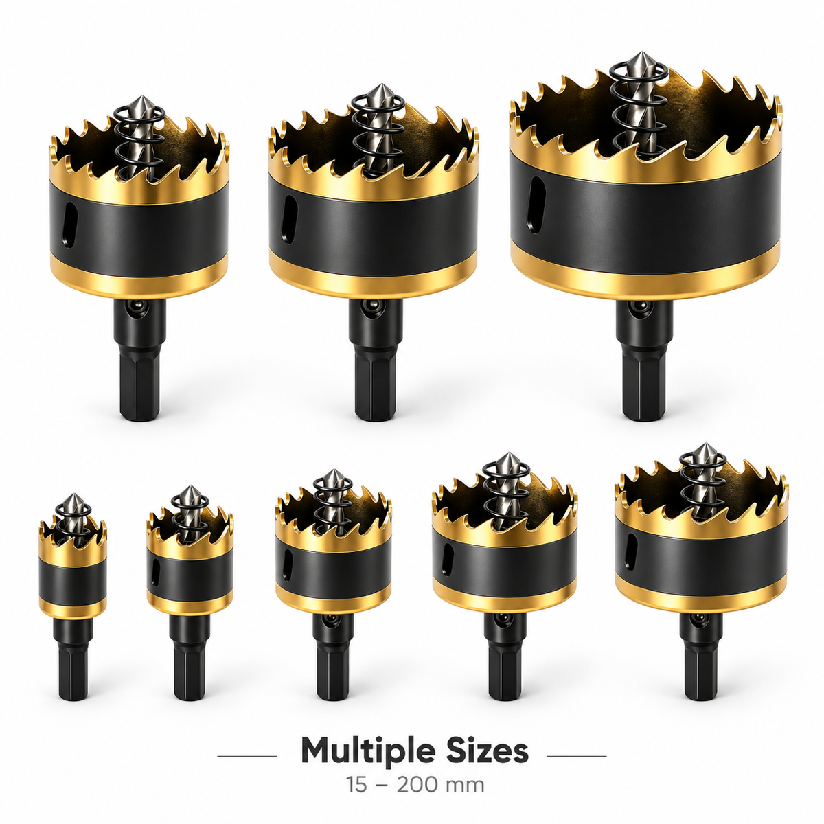 Multi-Purpose Hole Saw Drill Bit for Wood, Drywall and Metal