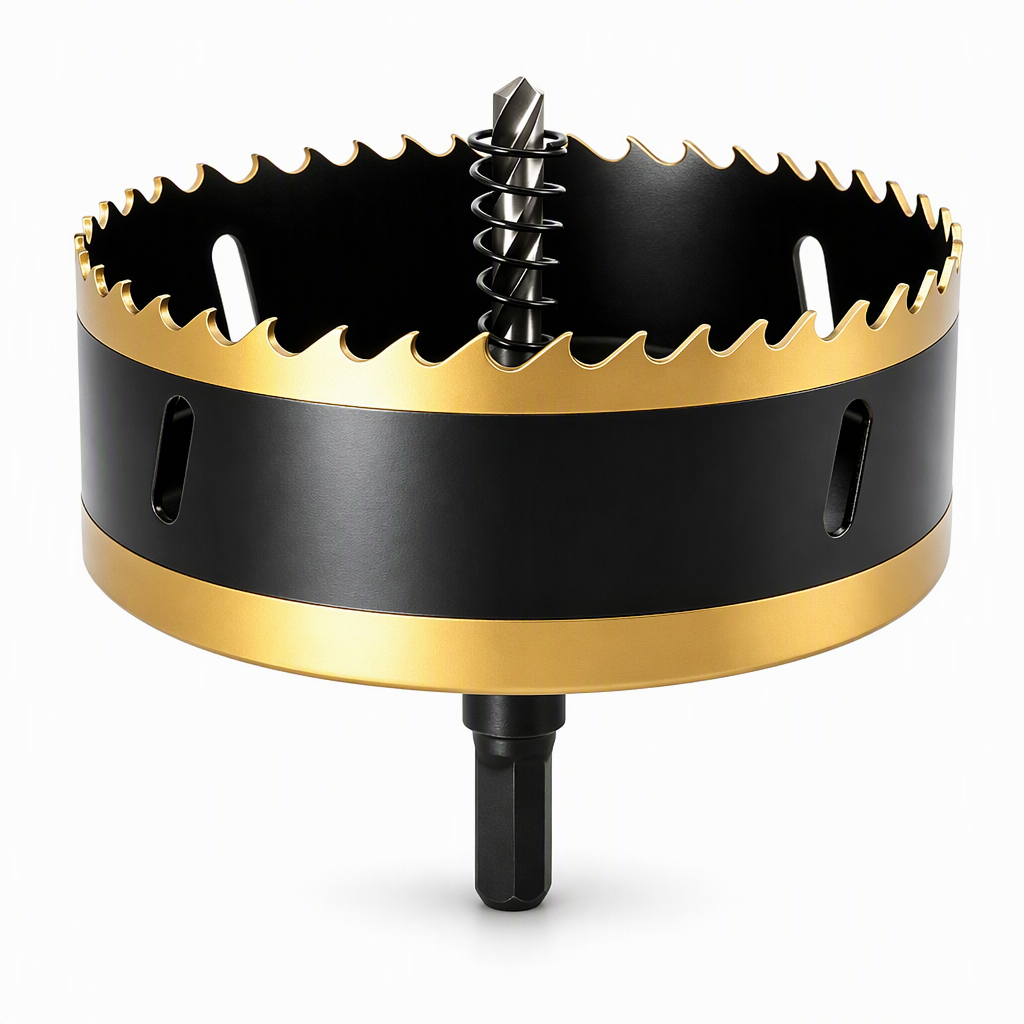 Multi-Purpose Hole Saw Drill Bit for Wood, Drywall and Metal
