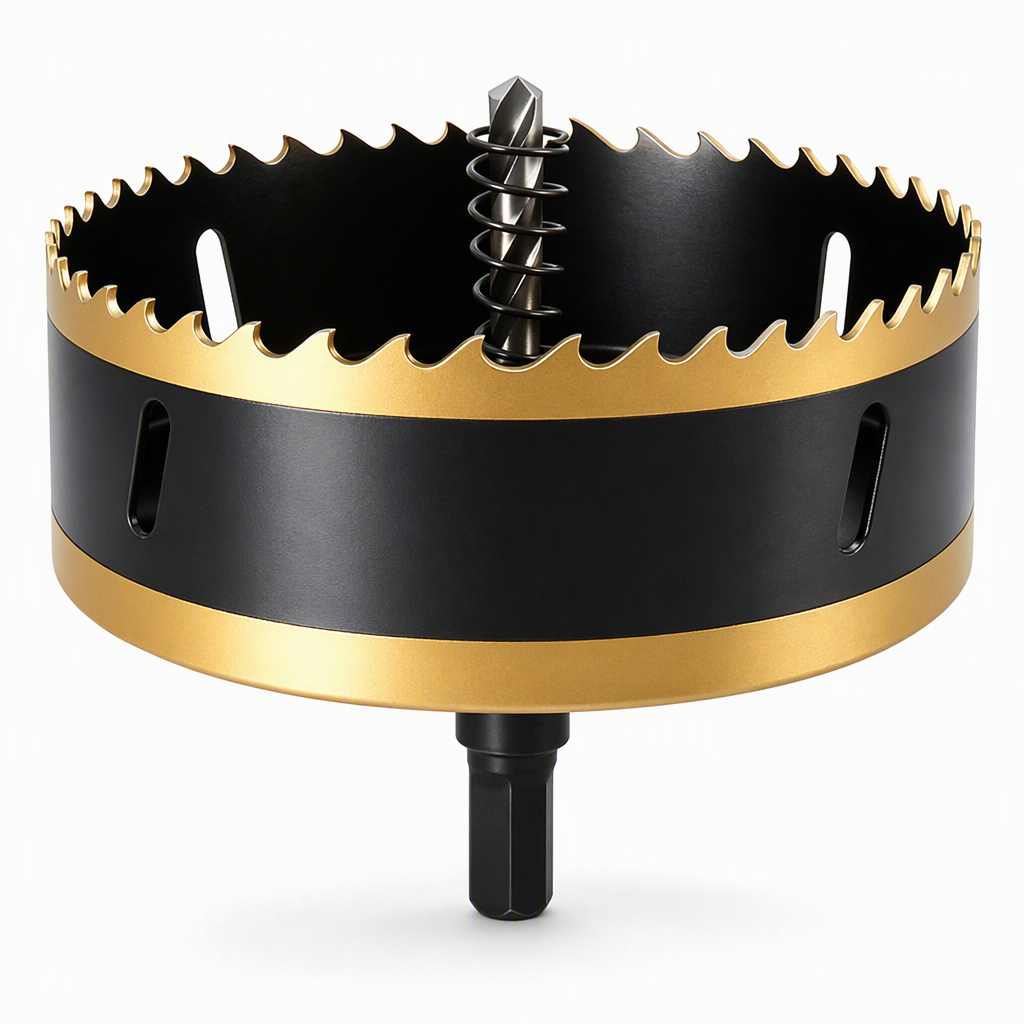 Multi-Purpose Hole Saw Drill Bit for Wood, Drywall and Metal
