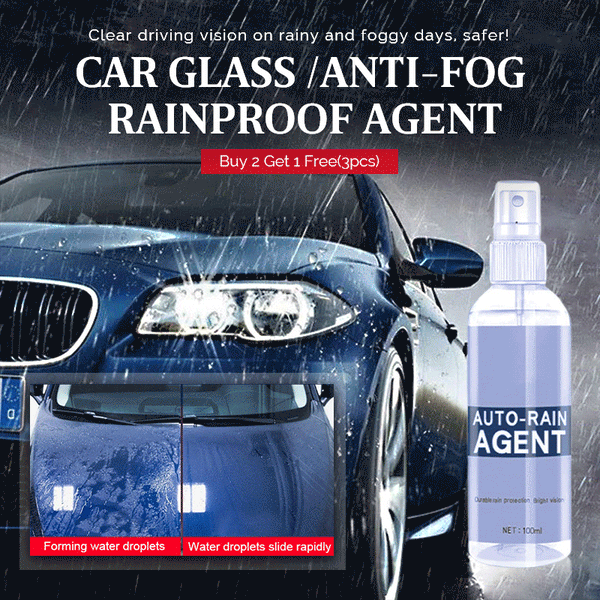Agent anti-buée pour verre de voiture Agent anti-buée pour lentilles Agent  anti-buée pour la pluie de voiture